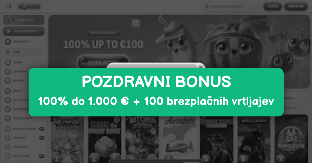 Nomini Casino banner